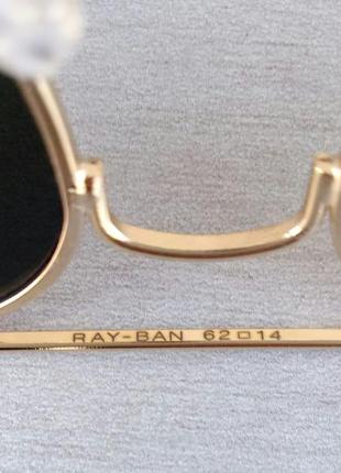 Ray ban aviator окуляри краплі унісекс сонцезахисні зелено рожеві дзеркальні8 фото