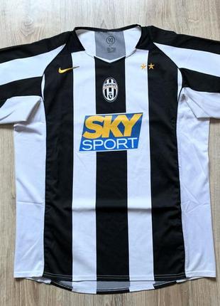 Мужская футбольная джерси nike juventus 2004/2005 home football