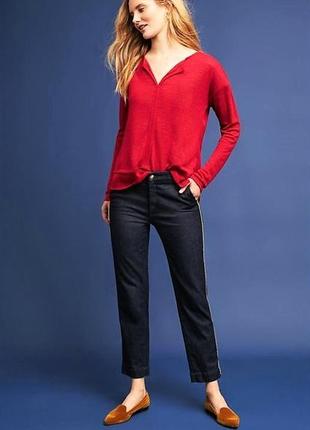 Блуза- пуловер, кофточка, отороченная шифоном , размер xs на 42-46рр