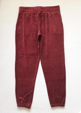 Трендовые велюровые спортивные брюки декорированные паетками esmara3 фото