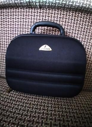 Профессиональный люксовый бьюти кейс/чемодан профессионала визажиста/парикмахера anucci.