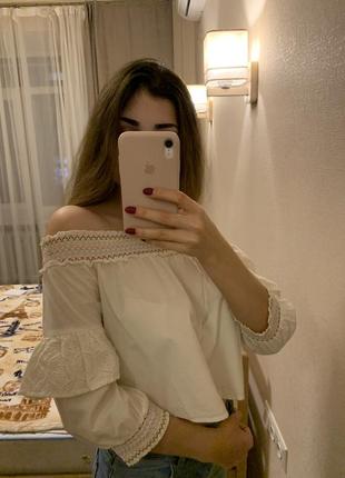 Boho блуза от bershka