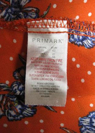 Красная майка-блузка primark, 14uk/42eurо/10us, км08929 фото