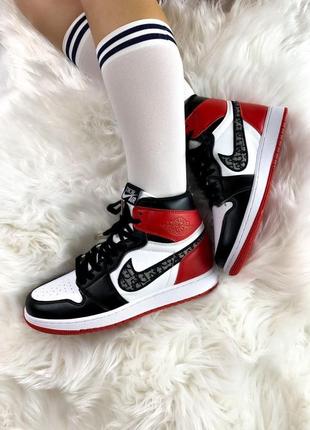 Nike air jordan 1 retro x dior🆕шикарні кросівки найк🆕купити накладений платіж
