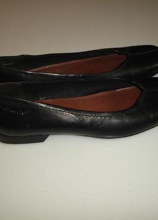 Tamaris кожаные туфли лодочки мокасины р 39, стелька 25,5 см4 фото