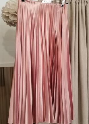 Довга спідниця в складку zara