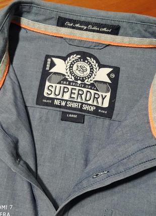 Сорочка з довгими рукавами, superdry.4 фото