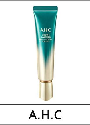 Антивозрастной крем для век с пептидами a.h.c. youth lasting real eye cream for face