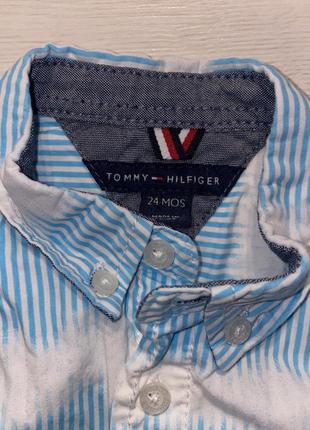 Рубашка tommy hilfiger на 2 года
