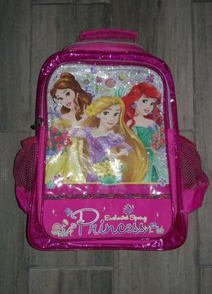 Рожевий рюкзак з disney princess