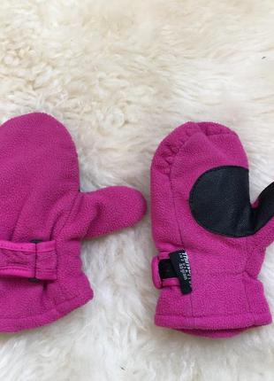 Thinsulate флісові теплі рукавиці,3-5 років1 фото