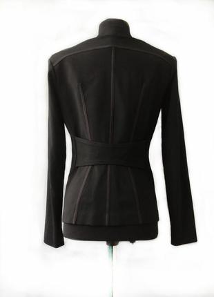 Элегантный пиджак c  шелковой окантовкой,  премиум бренду  marc cain, германия6 фото