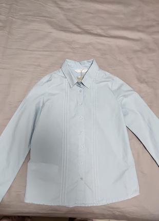 Модная рубашка котон от mango в свободном стиле