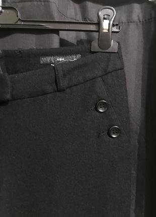 Чорний штани кльош від h&m3 фото