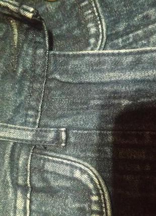 Красива спідниця джинсова розкльошена4 фото
