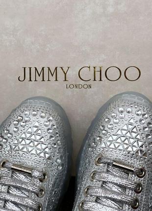 Кроссовки в стиле jimmy choo cristal кросівки жіночі