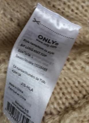 Тёплое вязанное платье свитер 3