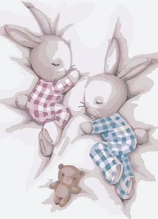 Картина по номерам сладкие сны 30*30 ид