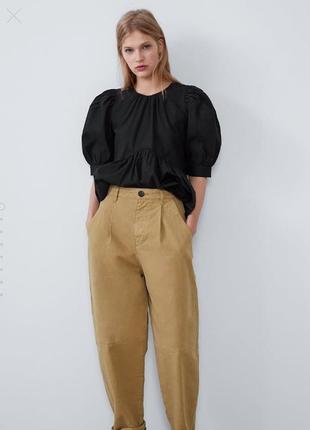 Отличные брюки slouchy zara3 фото