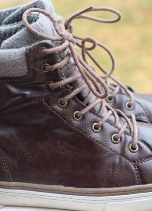 Утеплені черевики шкіри watsons 44-45 2