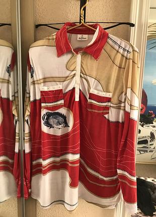 Блузка, рубашка футболка большого размера