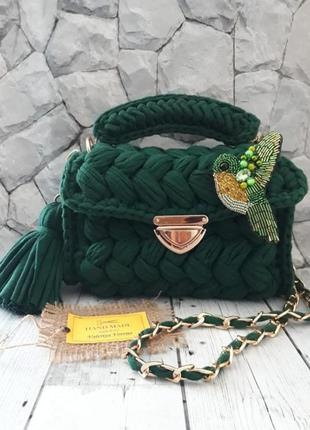 Шикарная сумочка ручной работы