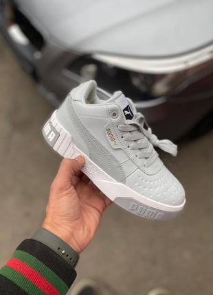 Кроссовки puma cali grey2 фото