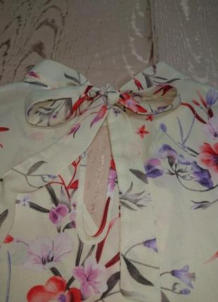 Блуза с цветочным принтом7 фото
