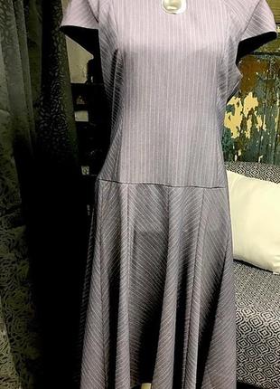 Жіночна сукня а-силует anne klein з тканини чоловічий на 46-48 р5 фото