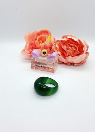🍀💚 кольцо перстень р.19 цельный натуральный камень темно-зеленый агат2 фото