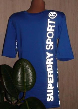 Мужская спортивная футболка superdry sport4 фото