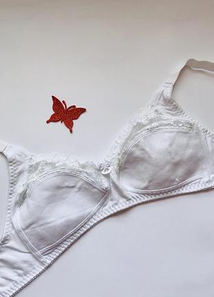 Хлопковий бюстгальтер 79% коттон без кісточок комфортна модель!💗