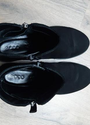 Женские ботинки из нубука, ботильоны ecco bella 282013 02001 размер 405 фото