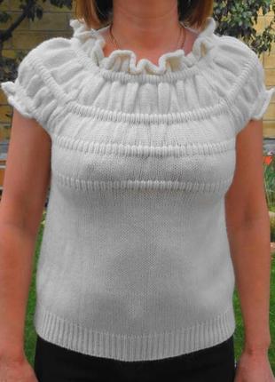 Напівшерстяна кофточка. італія.