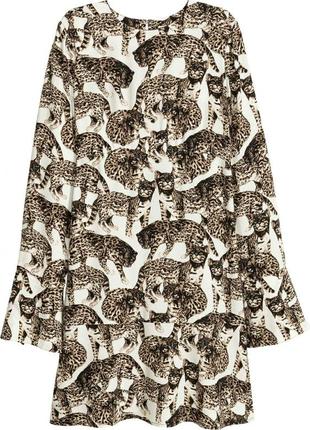Леопардовое платье от hm2 фото