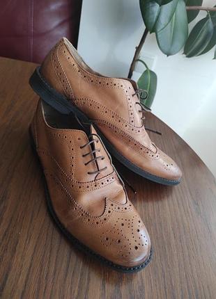 Чоловічі туфлі, шкіряні, оксфорди