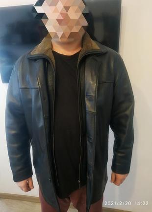 Куртка шкіряна