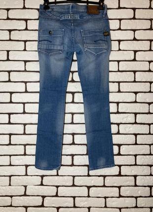 Голубые , винтажные джинсы g-star raw6 фото