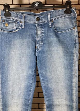 Голубые , винтажные джинсы g-star raw2 фото