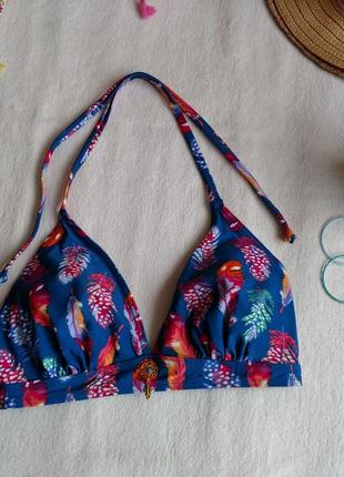 Лиф с перьями. идеальный. c/ d (40/42)