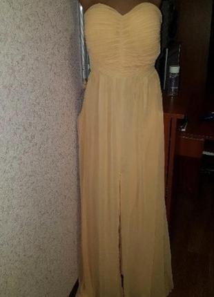 Шикарное вечернее нарядное платье в пол2 фото