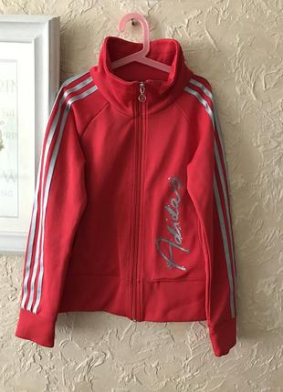 Олимпийка кофта adidas на девочку 11-12 лет оригинал