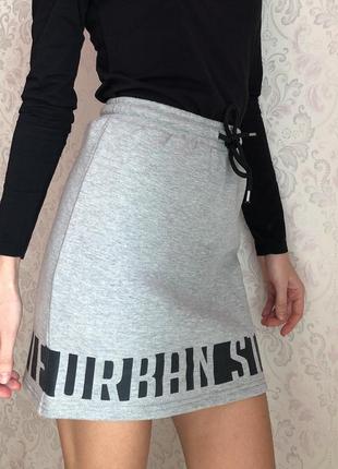 Юбка спортивная с начёсом юбка зима