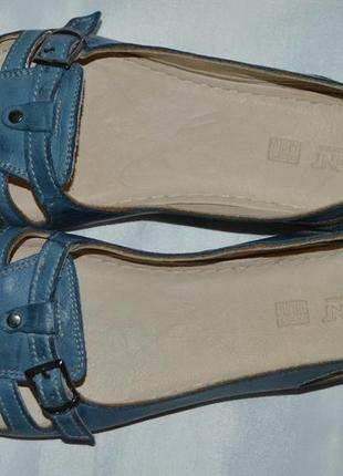 Балетки босоніжки сандалі туфлі шкіра gemini розмір 41, туфлі, сандалі шкіра2 фото