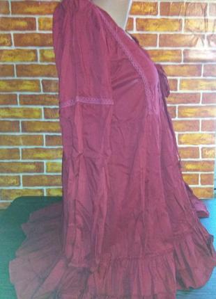 Платье бордо rose bud2 фото