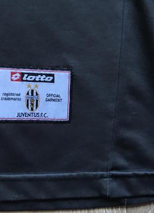 Мужская винтажная футбольная джерси lotto juventus juve bianconeri jersey 2001/027 фото