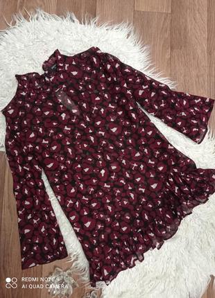 Блузочка з рюшами papaya