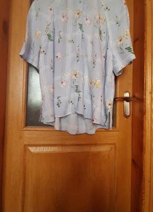 Сорочка блузка віскоза комір стійка3 фото