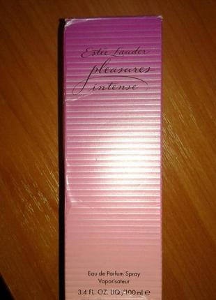 Продам вінтажні духи парфум estée lauder pleasures intense 100 мл 2002 рік1 фото