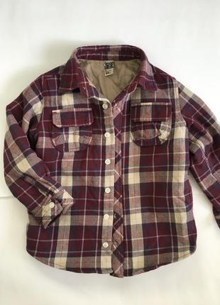 Тёплая рубашка